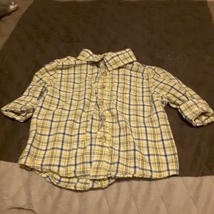 Boys 9M button down shirt
